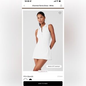 Alo Charmed Tennis Dress